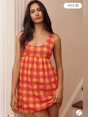 NWT Anthropologie Apron Mini Dress